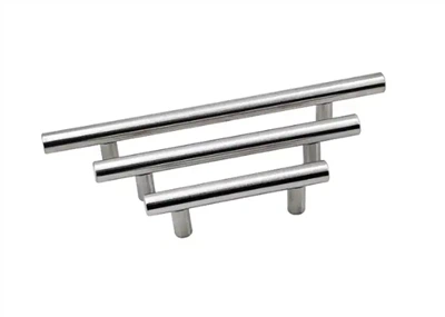 T Bar Pull Drawer Dresser Čierna skrinka úchytky