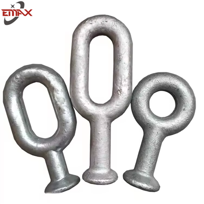 Horúce ponorenie Galvanizované doplnky na elektrické vedenie guľôčkové oko